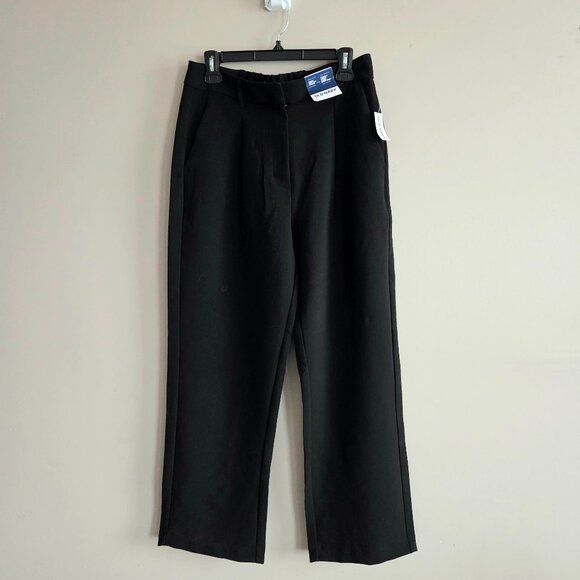 NWT Old Navy Tailor Wide Leg high waisted black pants. - Picture 1 of 8